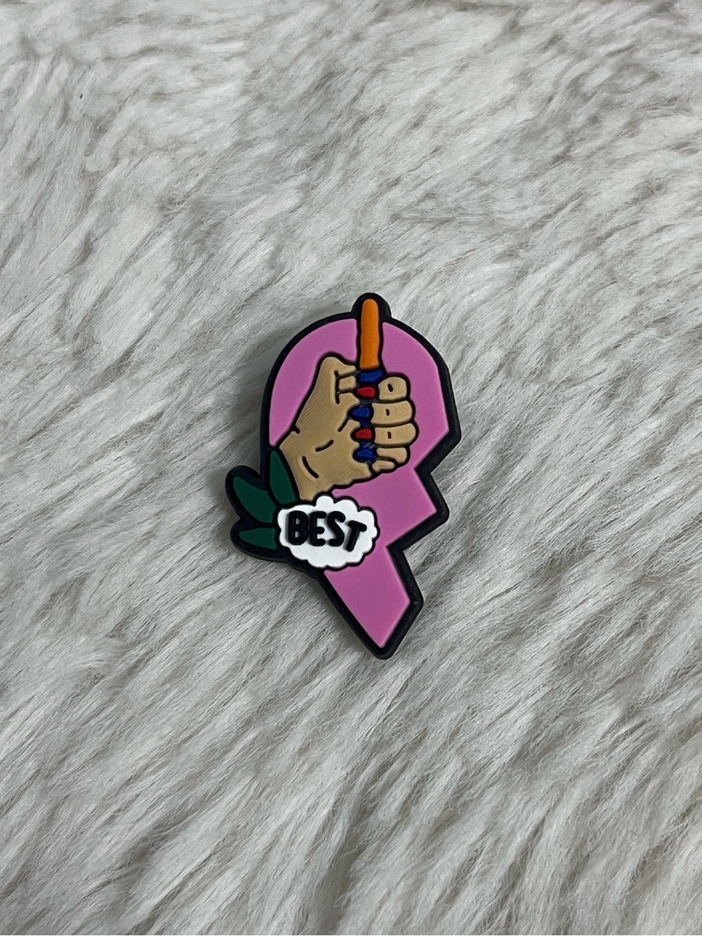 Weed Croc Charm
